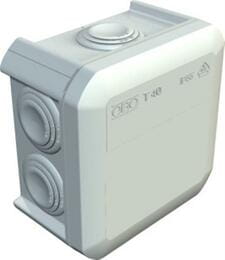 Коробка монтажна OBO Bettermann T40 IP55, 90x90x52 мм