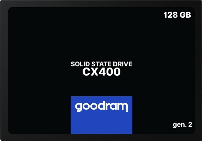 Накопитель SSD  128GB GOODRAM CX400 Gen.2 2.5" SATAIII 3D TLC (SSDPR-CX400-128-G2)