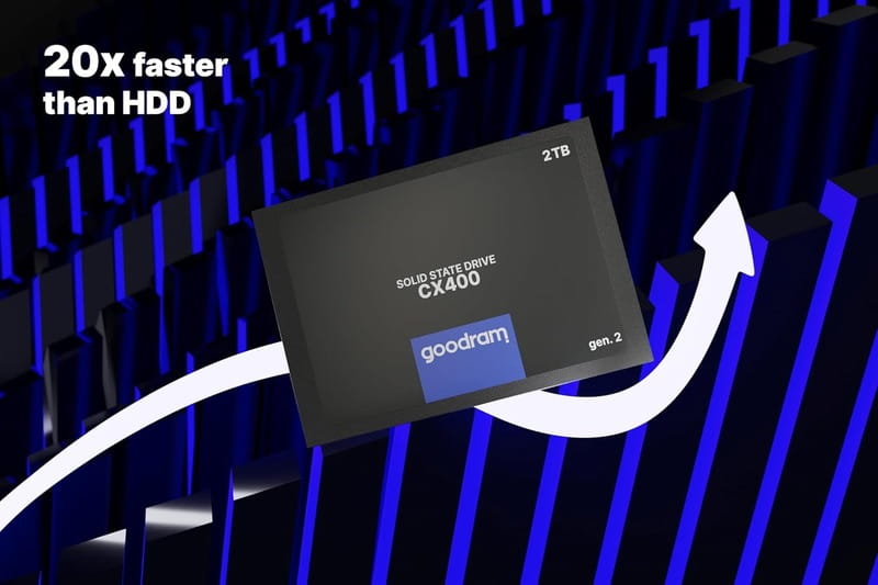 Накопитель SSD  128GB Goodram CX400 Gen.2 2.5" SATAIII 3D TLC (SSDPR-CX400-128-G2)