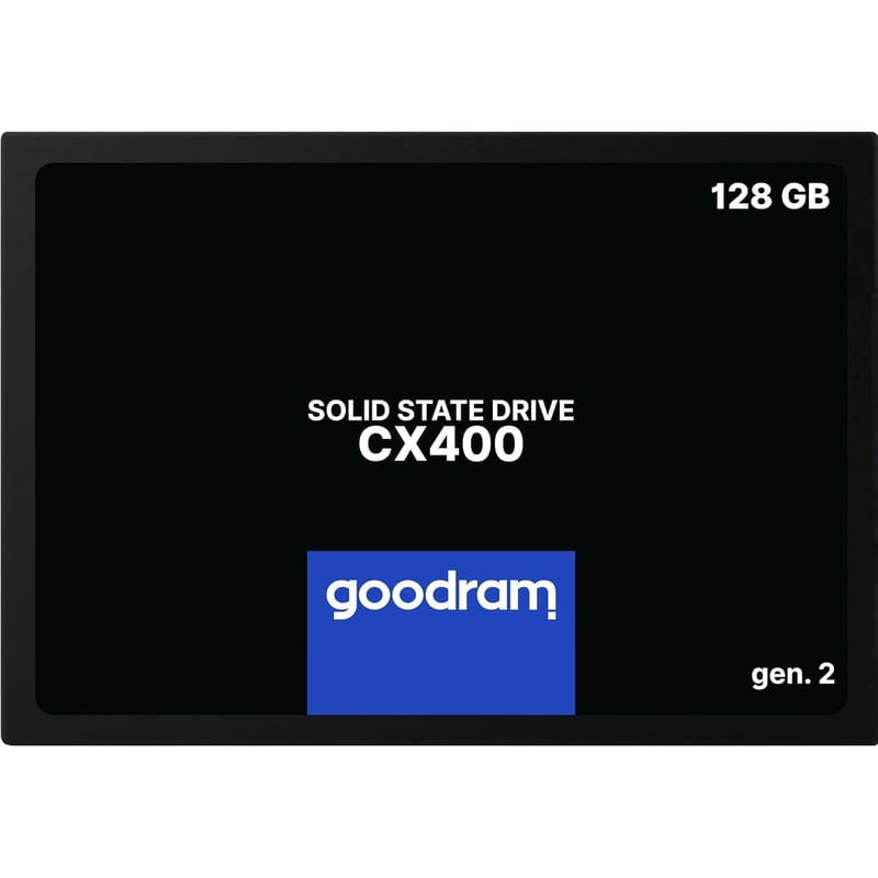 Накопитель SSD  128GB Goodram CX400 Gen.2 2.5" SATAIII 3D TLC (SSDPR-CX400-128-G2)