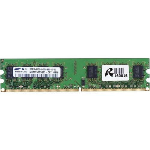 Фото - Модуль пам`яті DDR2 2GB/800 Samsung (M378B5663QZ3-CF7/M378T5663QZ3-CF7) Ref | click.ua