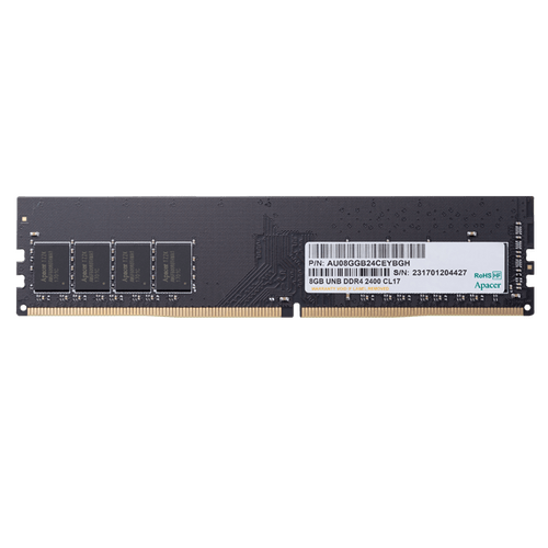 Купити Модуль пам`ятi DDR4 8GB/2400 1.2V Apacer (EL.08G2T.GFH) Фото - Модуль пам`ятi DDR4 8GB/2400 1.2V Apacer (EL.08G2T.GFH) | click.ua