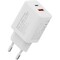 Фото - Сетевое зарядное устройство Digitus (1USB-C, 3A, 1USB-A, 3A) 20W White (DA-10300) | click.ua