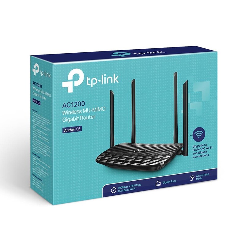 Бездротовий маршрутизатор TP-Link Archer C6 V2