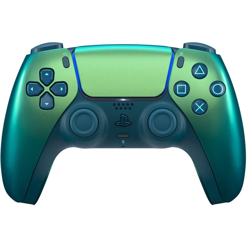 Геймпад беспроводной Sony PlayStation 5 DualSense Chrome Teal (1000050603)