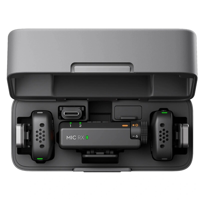 Микрофонная радиосистема DJI Mic Mini (2TX + 1RX + Charging Case) Global spec. (CP.RN.00000433.01)