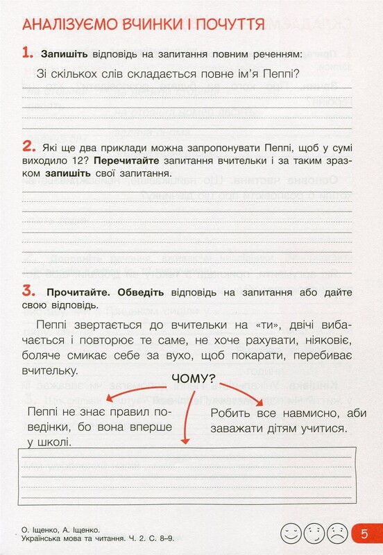 НУШ Українська мова та читання. Робочий зошит 2 частина. 4 клас