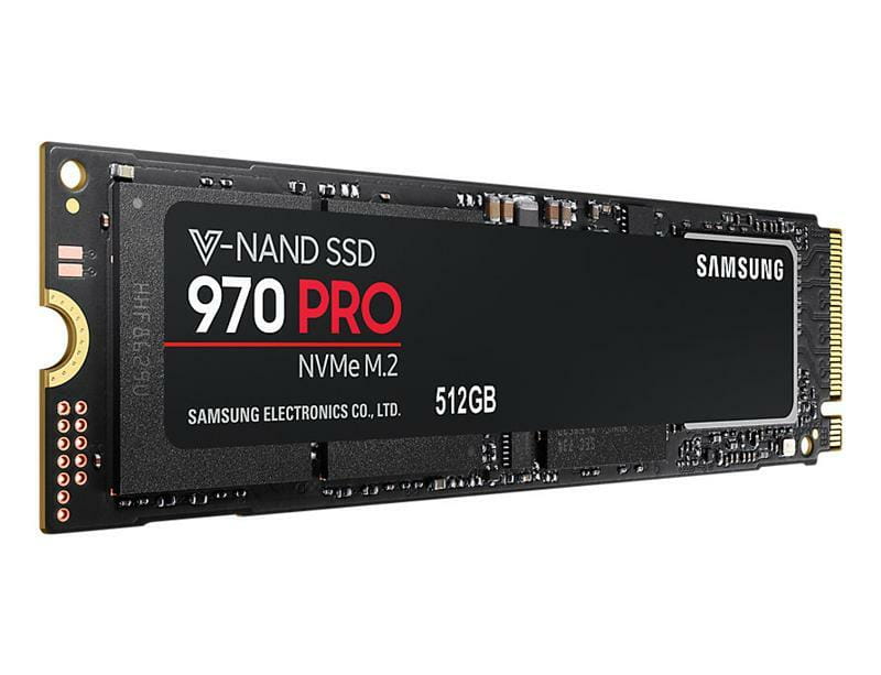 Накопитель SSD  512GB Samsung 970 PRO M.2 PCIe 3.0 x4 V-NAND MLC (MZ-V7P512BW)