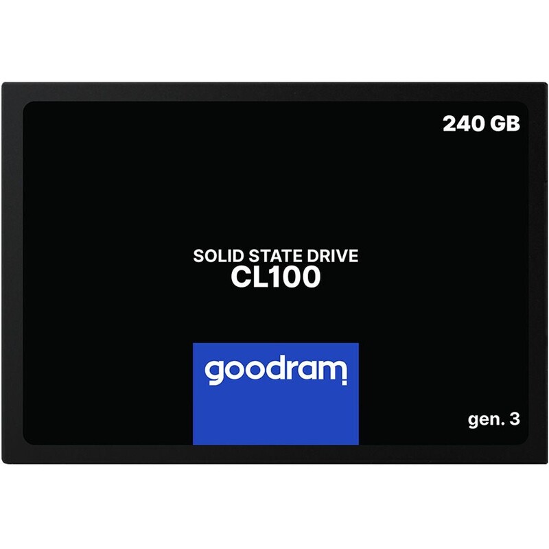 Накопичувач SSD  240GB Goodram CL100 GEN.3 2.5" SATAIII 3D TLC (SSDPR-CL100-240-G3)