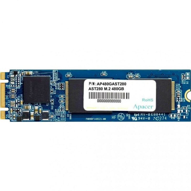 Накопитель SSD  480GB Apacer AST280 M.2 SATAIII TLC (AP480GAST280-1)