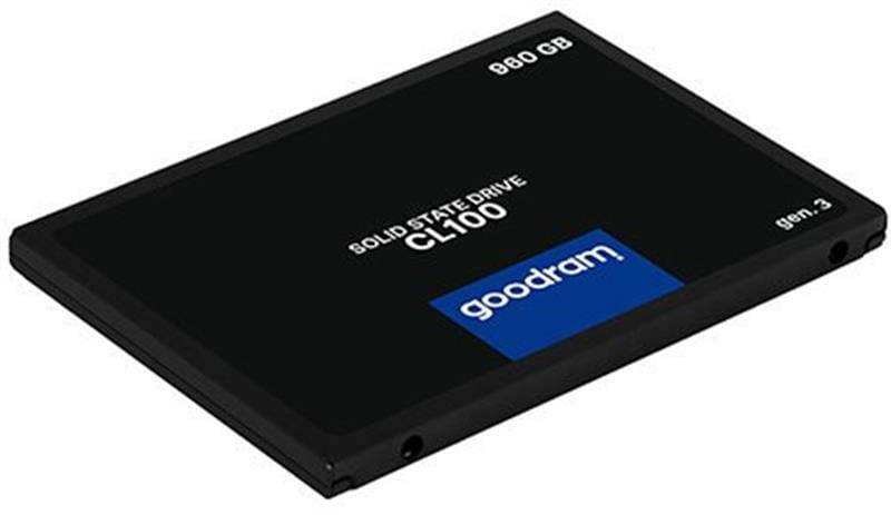 Накопичувач SSD  960GB GOODRAM CL100 GEN.3 2.5" SATAIII 3D TLC (SSDPR-CL100-960-G3)