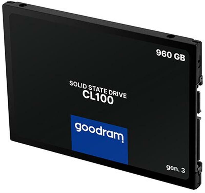 Накопитель SSD  960GB GOODRAM CL100 GEN.3 2.5" SATAIII 3D TLC (SSDPR-CL100-960-G3)