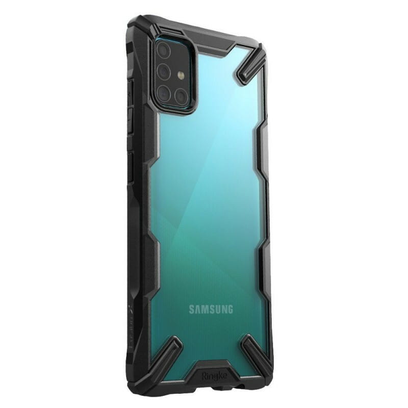 Чехол-накладка Ringke Fusion X для Samsung Galaxy A51 SM-A515 Black (RCS4692)