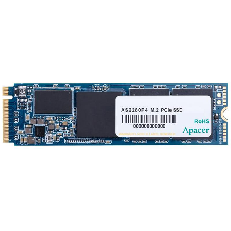 Накопитель SSD  512GB Apacer AS2280P4 M.2 2280 PCIe 3.0 x4 3D TLC (AP512GAS2280P4-1)