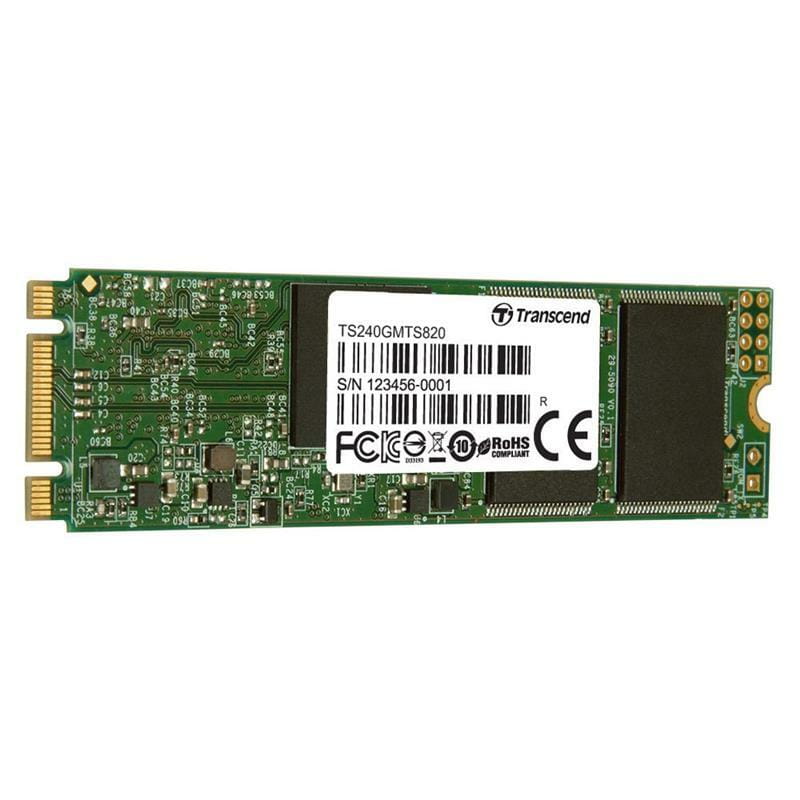 Накопичувач SSD  240GB Transcend 820S M.2 2280 SATAIII 3D TLC NAND (TS240GMTS820S)
