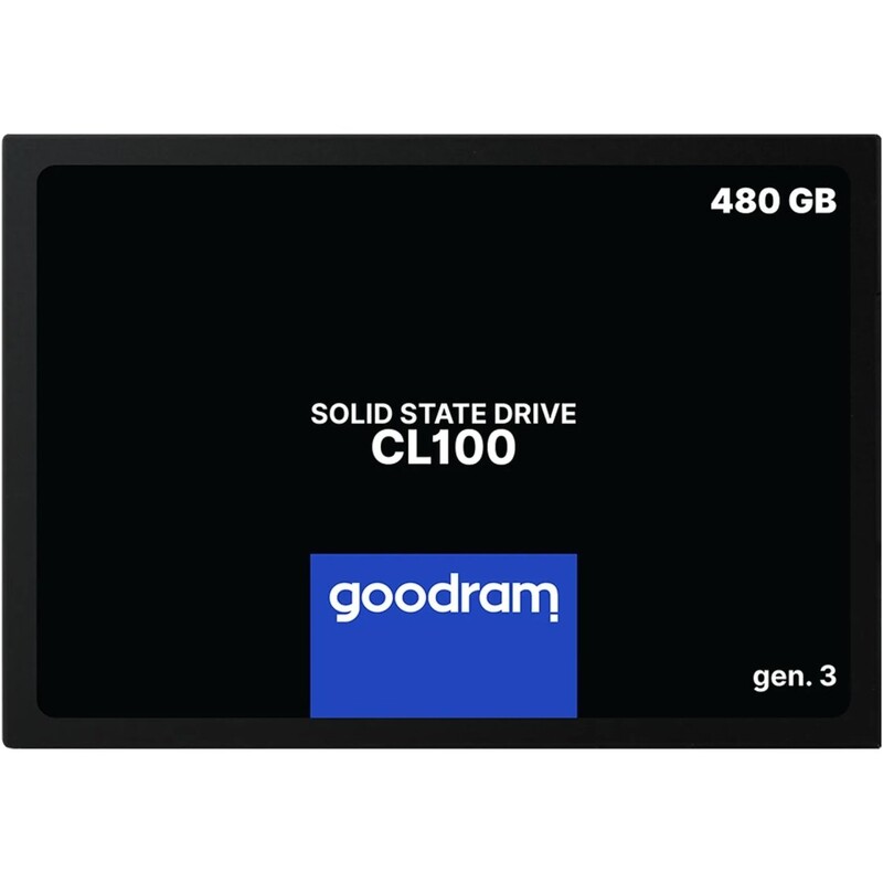 Накопичувач SSD  480GB Goodram CL100 GEN.3 2.5" SATAIII TLC (SSDPR-CL100-480-G3)