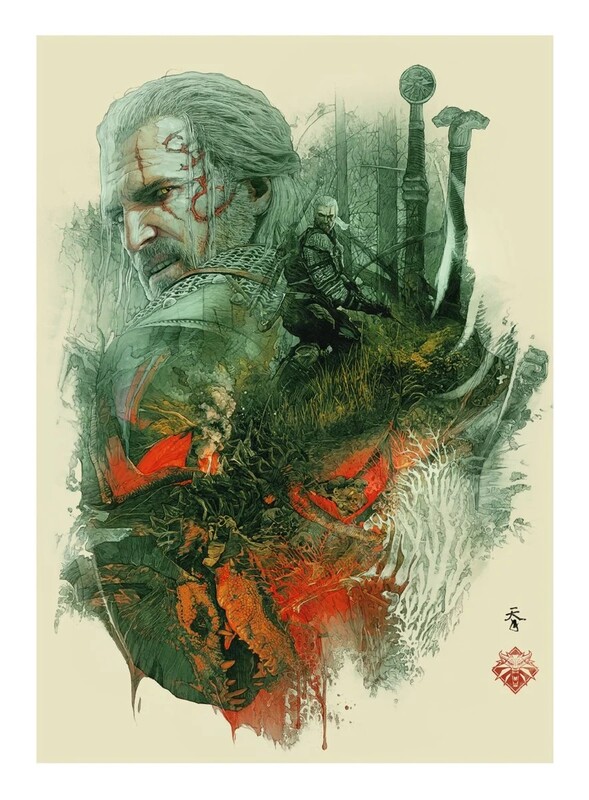 Коллекционный набор GoodLoot The Witcher 3: Wild Hunt (10th Anniversary Edition)