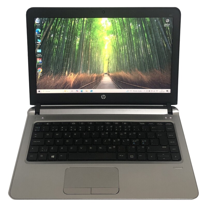 Ноутбук HP ProBook 430 G3 / 13.3" (1366x768) / i3-6100U / 8GB / 128GB SSD / Win10 - Б/у