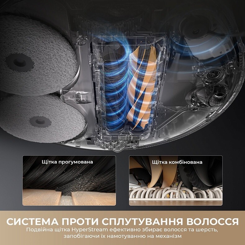 Робот-пилосос Dreame Bot L50s Pro Ultra Black (RLL88HE-Bl)