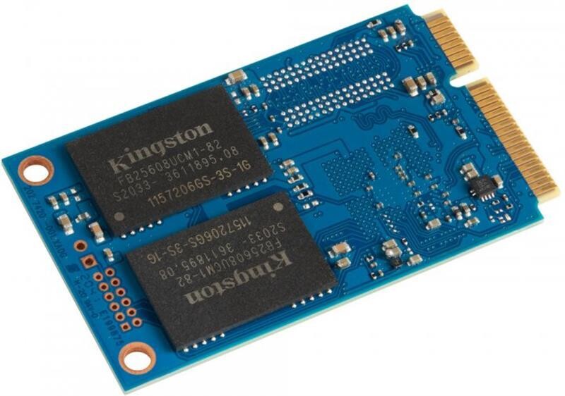 Накопичувач SSD  256GB Kingston KC600 mSATA SATAIII 3D TLC (SKC600MS/256G)