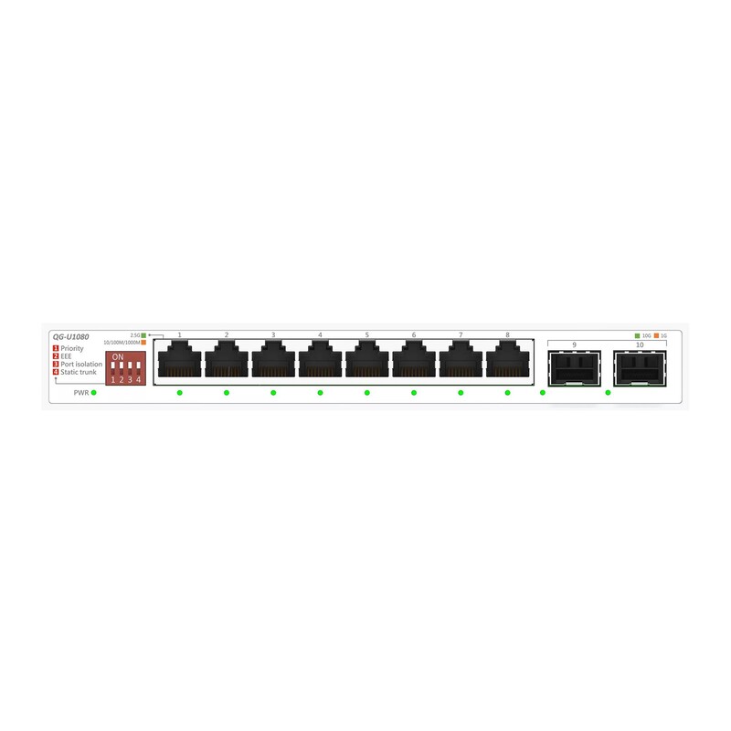 Коммутатор Asus QG-U1080 (90IG0A00-MO3B00)