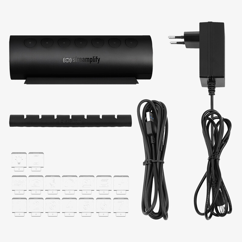 USB-хаб Streamplify Hub CTRL 7 (SPUH-HC71217.11)