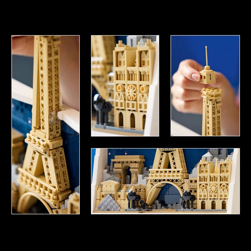 Конструктор LEGO Architecture Париж — місто кохання (21064)