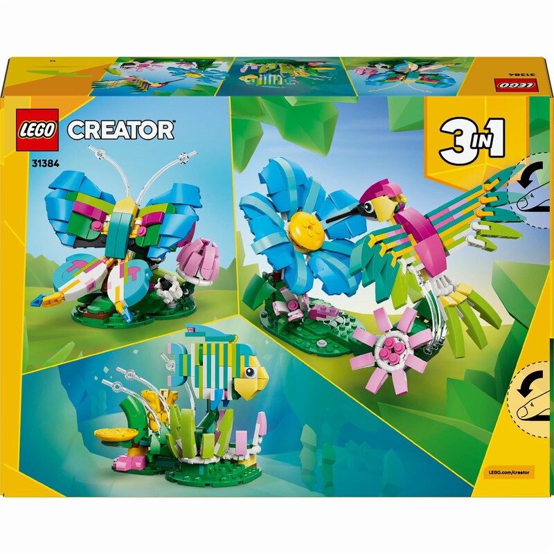 Конструктор LEGO Creator Дикі тварини: барвистий колібрі (31384)