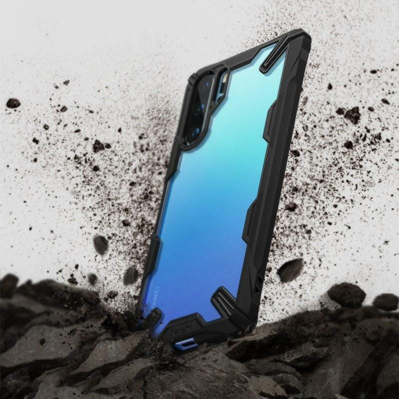 Чехол-накладка Ringke Fusion X для Huawei P30 Pro Black (RCH4846)