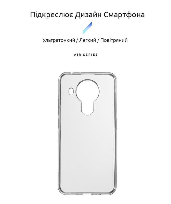 Чехол-накладка Armorstandart Air для Nokia 5.4 Transparent (ARM58360)