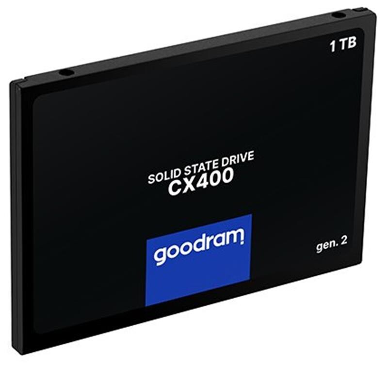 Накопитель SSD 1ТB Goodram CX400 Gen.2 2.5" SATAIII 3D TLC (SSDPR-CX400-01T-G2)