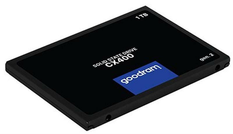 Накопитель SSD 1ТB GOODRAM CX400 Gen.2 2.5" SATAIII 3D TLC (SSDPR-CX400-01T-G2)