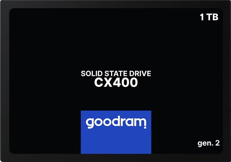 Накопичувач SSD 1ТB GOODRAM CX400 Gen.2 2.5" SATAIII 3D TLC (SSDPR-CX400-01T-G2)