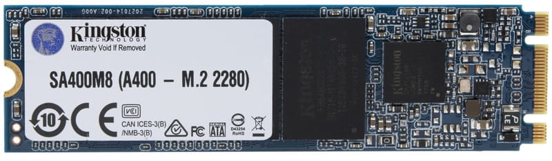 Накопичувач SSD  120GB M.2 SATA Kingston A400 M.2 2280 SATAIII TLC (SA400M8/120G)