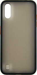 Чeхол-накладка Dengos Matt для Samsung Galaxy A01 SM-A015 Black (DG-TPU-MATT-32)