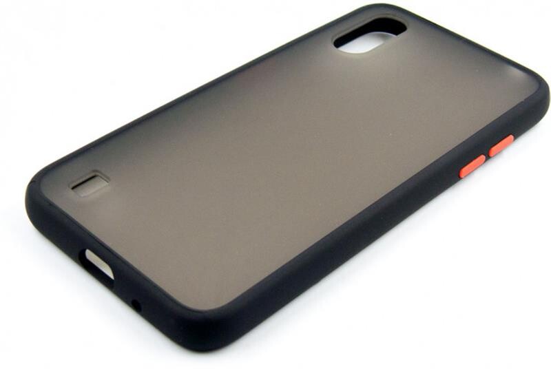 Чeхол-накладка Dengos Matt для Samsung Galaxy A01 SM-A015 Black (DG-TPU-MATT-32)