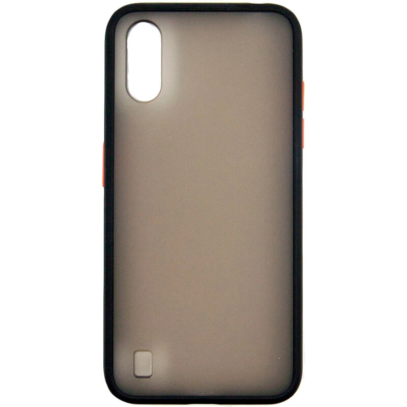 Чохол-накладка Dengos Matt для Samsung Galaxy A01 SM-A015 Black (DG-TPU-MATT-32)