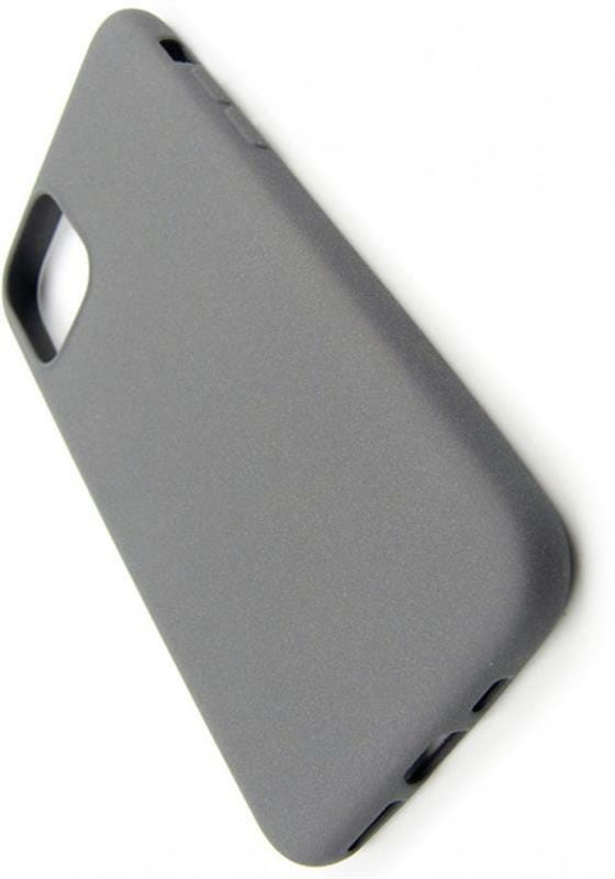 Чeхол-накладка Dengos Carbon для Apple iPhone 11 Pro Max Grey (DG-TPU-CRBN-42)