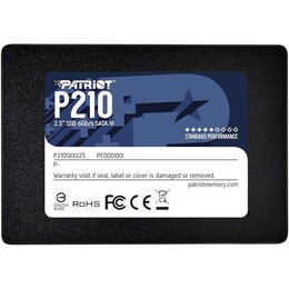 Накопичувач SSD 1TB Patriot P210 2.5" SATAIII TLC (P210S1TB25)