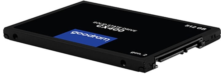 Накопитель SSD  512GB Goodram CX400 Gen.2 2.5" SATAIII 3D TLC (SSDPR-CX400-512-G2)