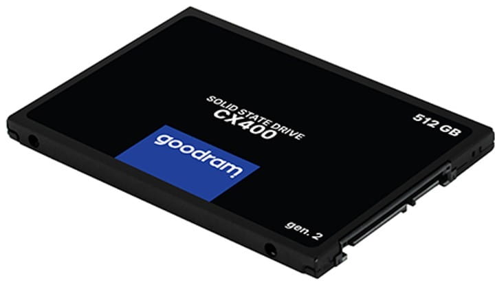 Накопитель SSD  512GB Goodram CX400 Gen.2 2.5" SATAIII 3D TLC (SSDPR-CX400-512-G2)