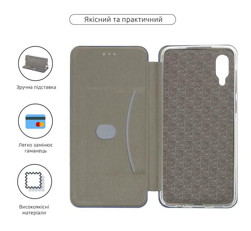 Чехол-книжка Armorstandart G-Case для Samsung Galaxy A02 SM-A022 Blue (ARM58941)