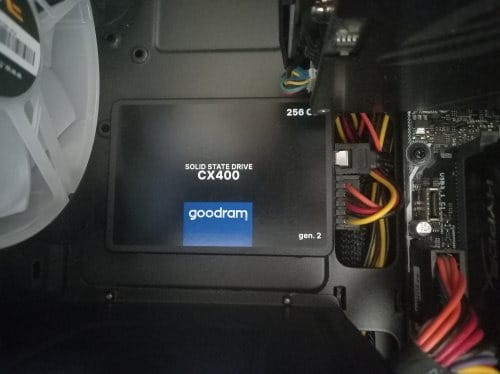 Накопитель SSD  256GB Goodram CX400 Gen.2 2.5" SATAIII 3D TLC (SSDPR-CX400-256-G2)
