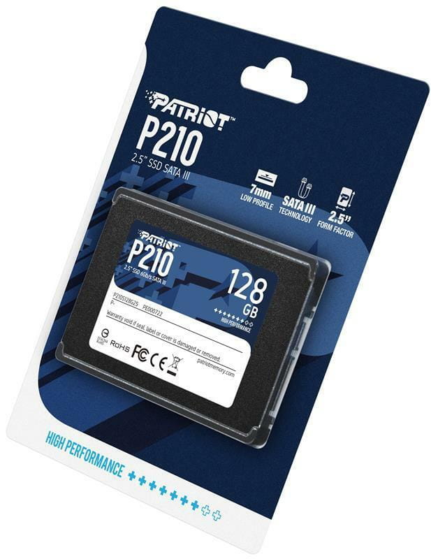 Накопитель SSD  128GB Patriot P210 2.5" SATAIII TLC (P210S128G25)