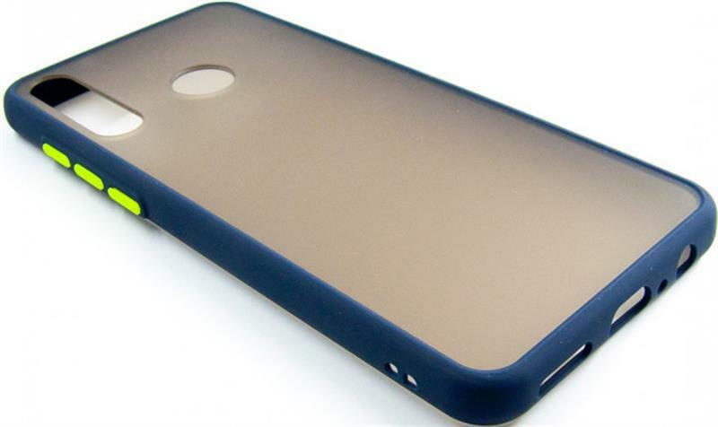 Чeхол-накладка Dengos Matt для Huawei Y6p Blue (DG-TPU-MATT-56)
