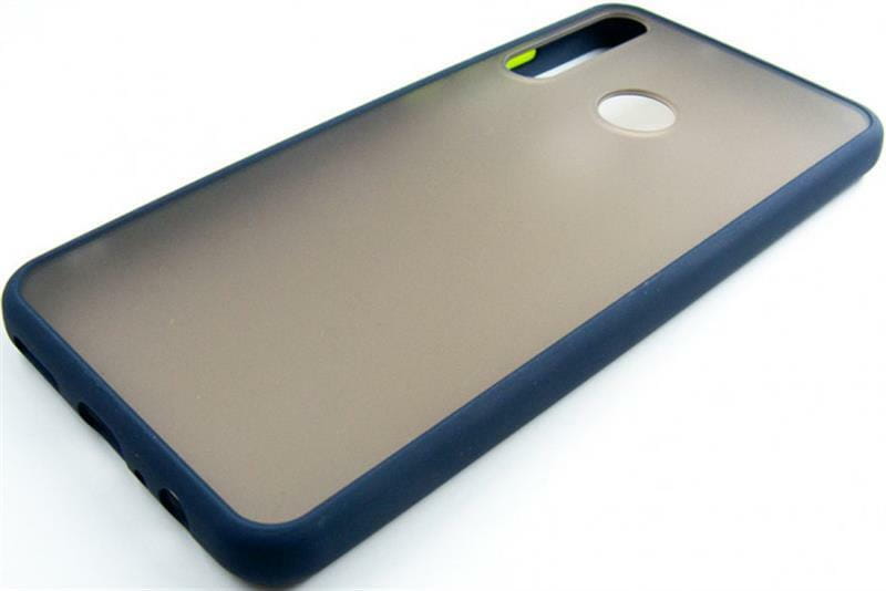 Чeхол-накладка Dengos Matt для Huawei Y6p Blue (DG-TPU-MATT-56)