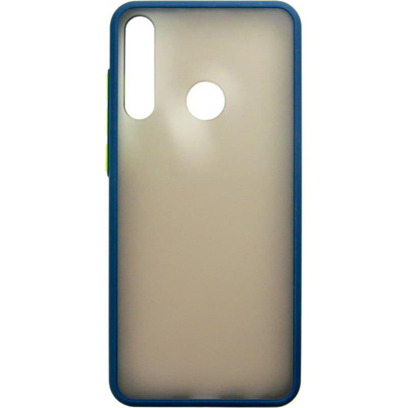 Чeхол-накладка Dengos Matt для Huawei Y6p Blue (DG-TPU-MATT-56)