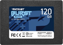Накопитель SSD  120GB Patriot Burst Elite 2.5" SATAIII TLC (PBE120GS25SSDR)
