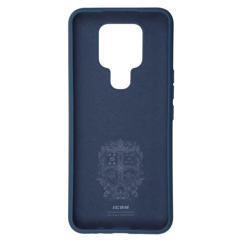 Чехол-накладка Armorstandart Icon для Tecno Camon 16/16 SE Dark Blue (ARM58558)