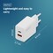 Фото - Сетевое зарядное устройство Digitus (1USB-C, 3A, 1USB-A, 3A) 30W White (DA-10301) | click.ua